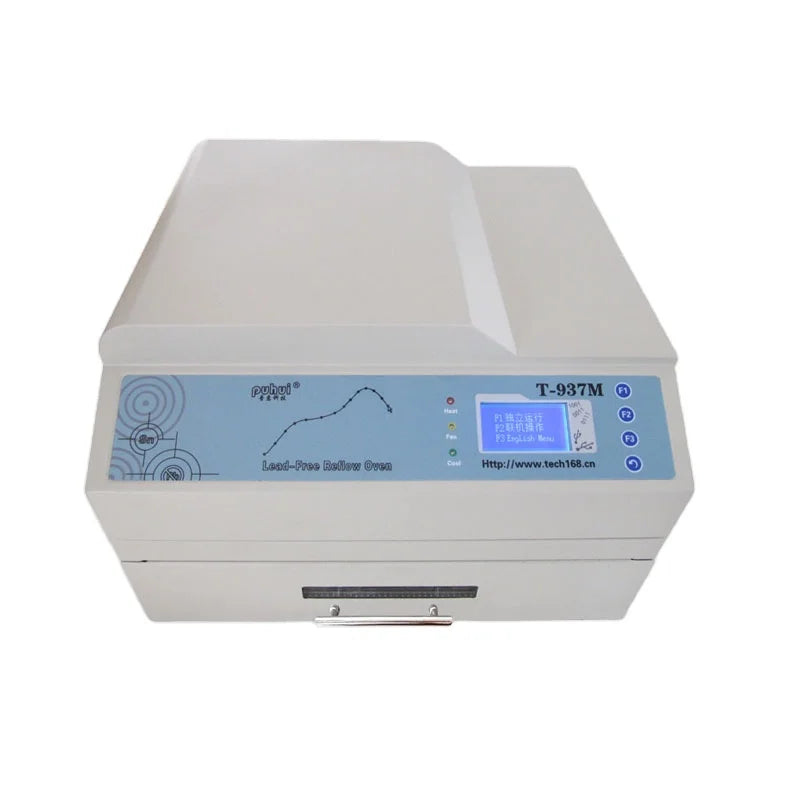 Puhui T937m Small Reflow Oven Infrared and Hot air Reflow Oven for PCB Soldering MegaBDM
