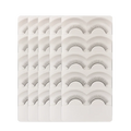 NAGARAKU False Eyelashes 5 Pairs Set Handmade Training Lashes for Beginners Eyelash Extension Beauty Salon Student Practice