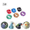 Customized CXT Brand Aluminum Multi-Size Ellipse Bird Ring Tube Product Model CXT-77 MIX Color