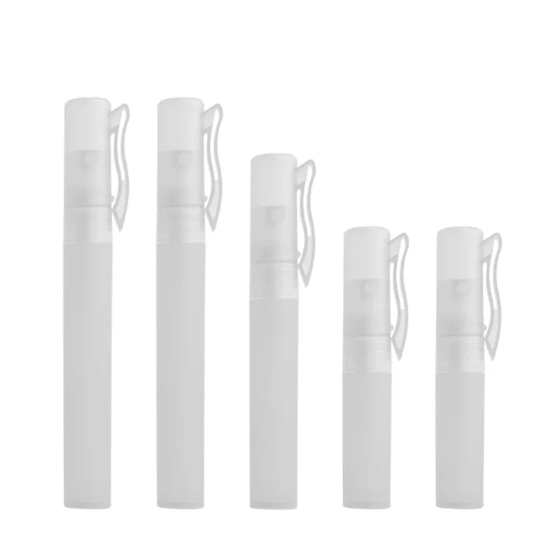 MUB 5ml 8ml 10ml Perfume Spray Pen Empty Pocket Sized Refillable Plastic Perfume Bottle Mini Spray Bottle for Perfumes