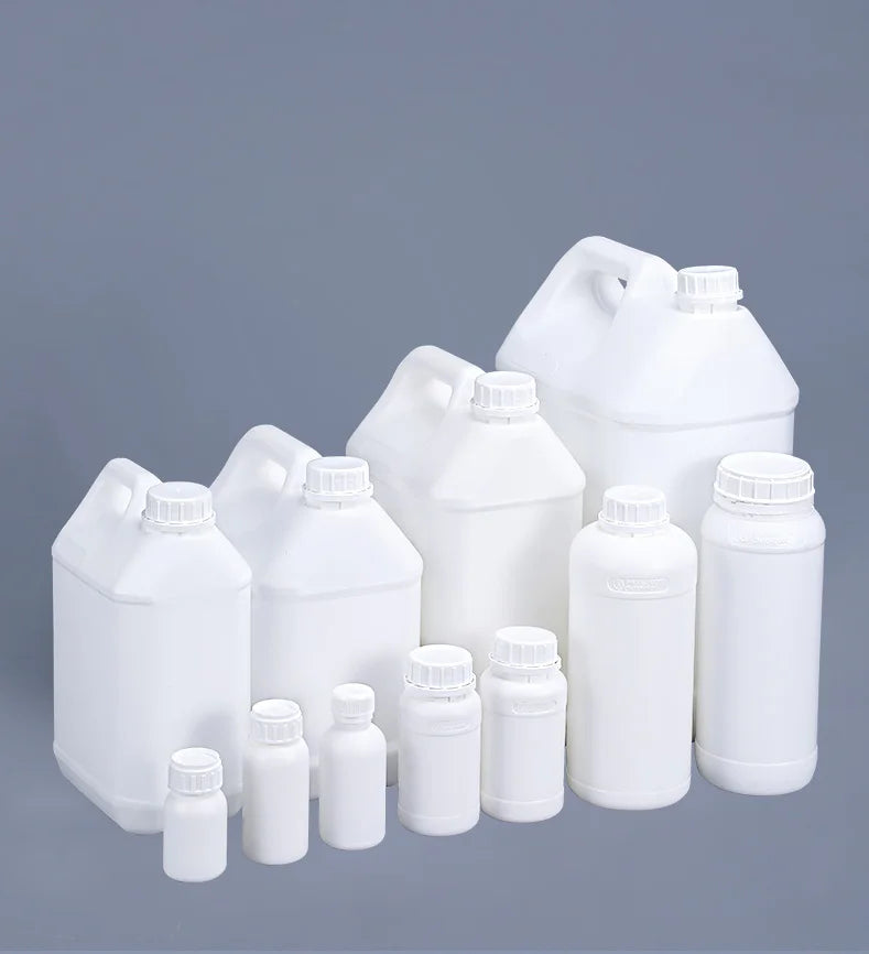 Wholesale Tamper Evident Leakproof 2.5L Square Plastic Fluorinated Bottle for Oil-Based Coatings Pesticide Liquid Package