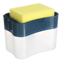 2025 Hot Sell Soap Pump Dispenser Sponge Holder Kitchen Soap Dispenser Dish Soap Holder with Sponge