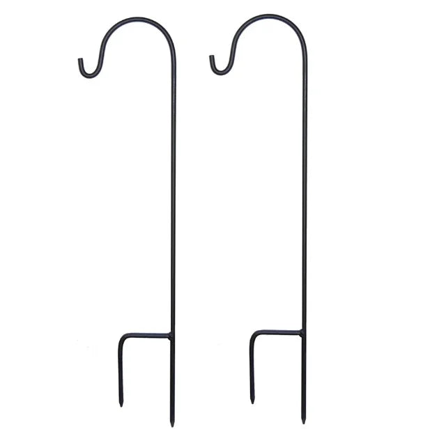 Garden Steel Paint Metal Shepherd Hook Tool for Gardening