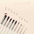 Cream-coloured Nylon Drawing UV Gel Polish Painting Brush Nail Art Brush Detailer Painting Pen for Manicures Beauty Liner