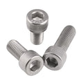 DIN912 M1.6 M2 M2.5 M3 M4 M5 M6 M8 304/316 Stainless Steel Hex Socket Head Class 8 Plain Finish Metric Allen Machine Screw/Bolt