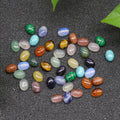 Diy 2021New Gemstone egg shape cabochon stone crystals
