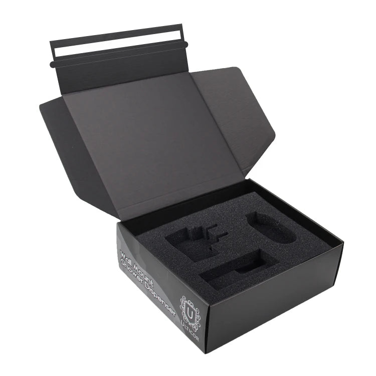 Custom logo Printed Unique Small Corrugated Shipping Mailer Box White Kraft Carton Box for Shipping