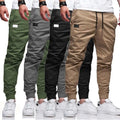 Trendy Men's Sports Trousers Casual Canvas Cargo Pants