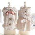 Wholesale Plaid Apparel Gift for Cat Pet Dog Lover