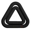 Yoga Pilates Exercise Fitness Non-Slip Triangle Dumbbell Triangle Iron Ring