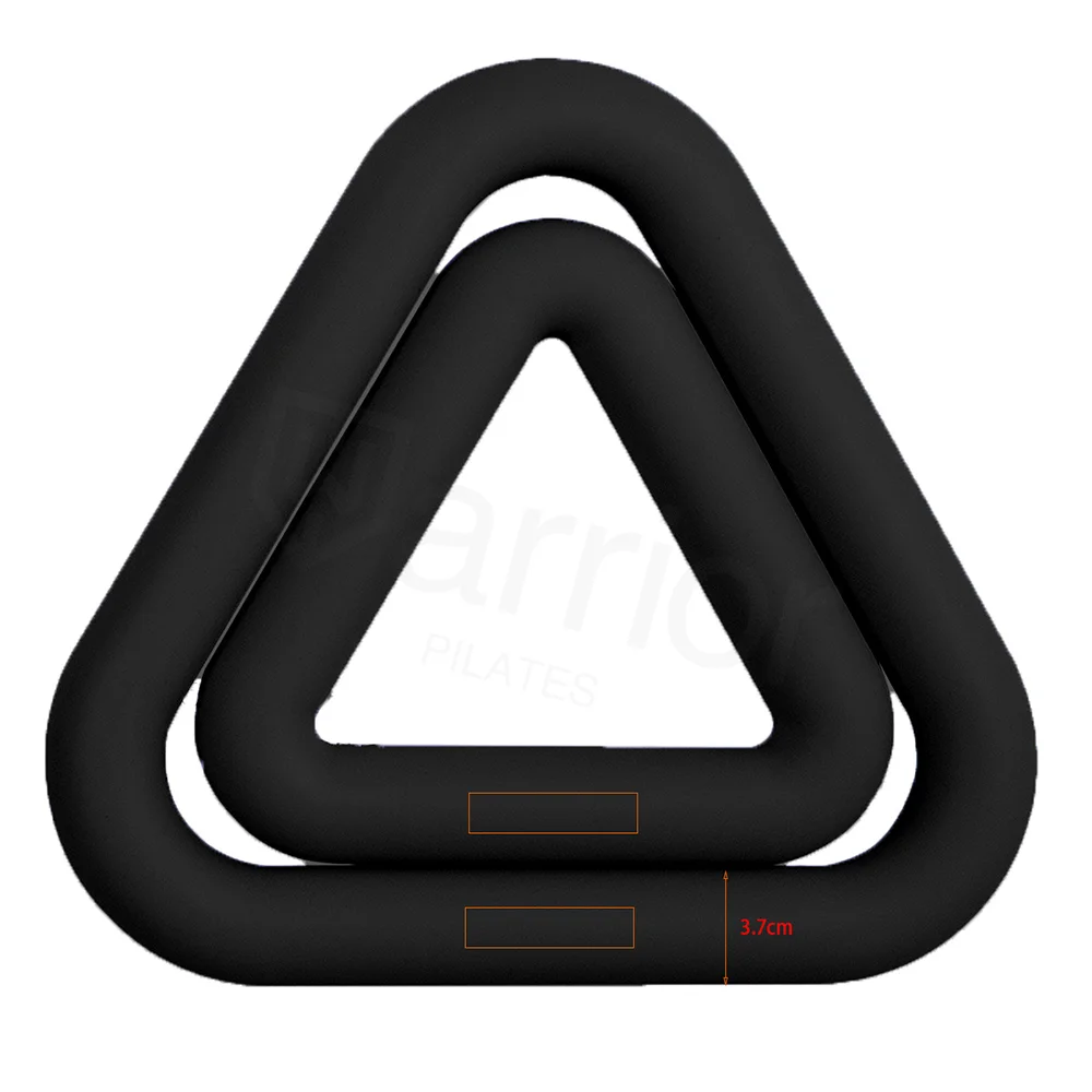 Yoga Pilates Exercise Fitness Non-Slip Triangle Dumbbell Triangle Iron Ring