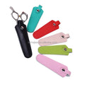 Single Cowskin Leather Stylist Barber Tools Scissors Case Holster Pocket Pouches Bag with Customized Logo B2