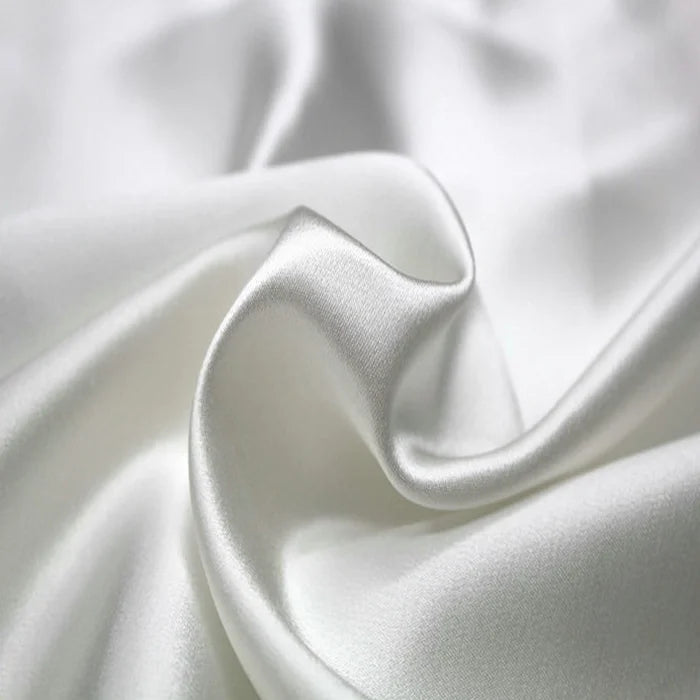 Pure Silk Fabric Pure Color Mulberry Silk for Plain Crepe Satin Garment MegaBDM