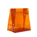 Custom 125g 250g 500g 1kg Food Grade Square Flat Bottom Coffee Packaging Bags Eight Side Seal One-way Valve Zipper Lock Moisture