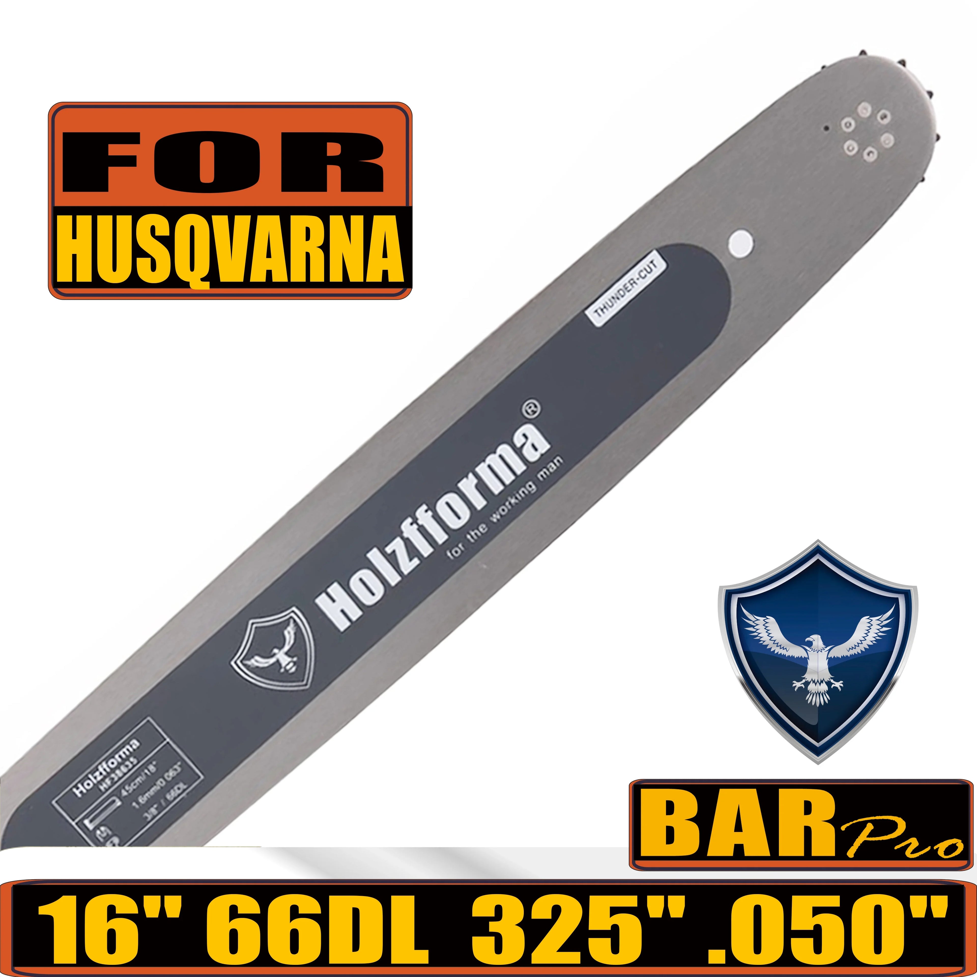 Chainsaw Guide bar 325 .050 16inch 66DL Guide bar for Hus Poulan Spare Parts