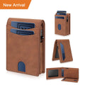 Unisex Pop-Up Magnetic Card Holder and RFID Blocking Wallet for Work or Everyday Use
