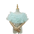 QUEENS GOWN  Variety Gauze Bubble Soft Poncho Fresh Dress Colourful Cape