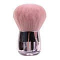 Large Pink Premium Kabuki Foundation Makeup Brushes Flat Arched Synthetic Hair Powder Brush