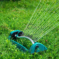15 Holes Adjustable 360 Gear Drive Plastic Automatic Rotary Irrigation Sprinkler for Lawn and Garden Watering