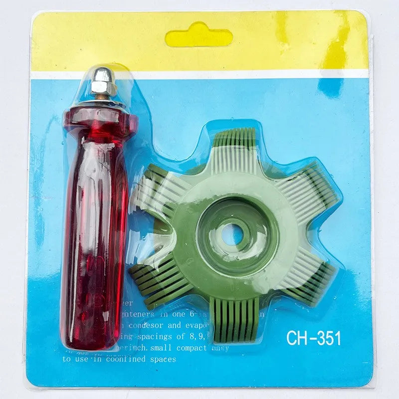 Hot Selling CT-351 Plastic Fin Comb Straightener Brush Hand Tool Fin Comb for Refrigeration and Air Conditioning