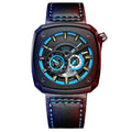 Bonest Gatti OEM Sports Automatic  Luxury Waterproof Metal Classic Cool Stainless Steel Luminous Hollow Out  Watch