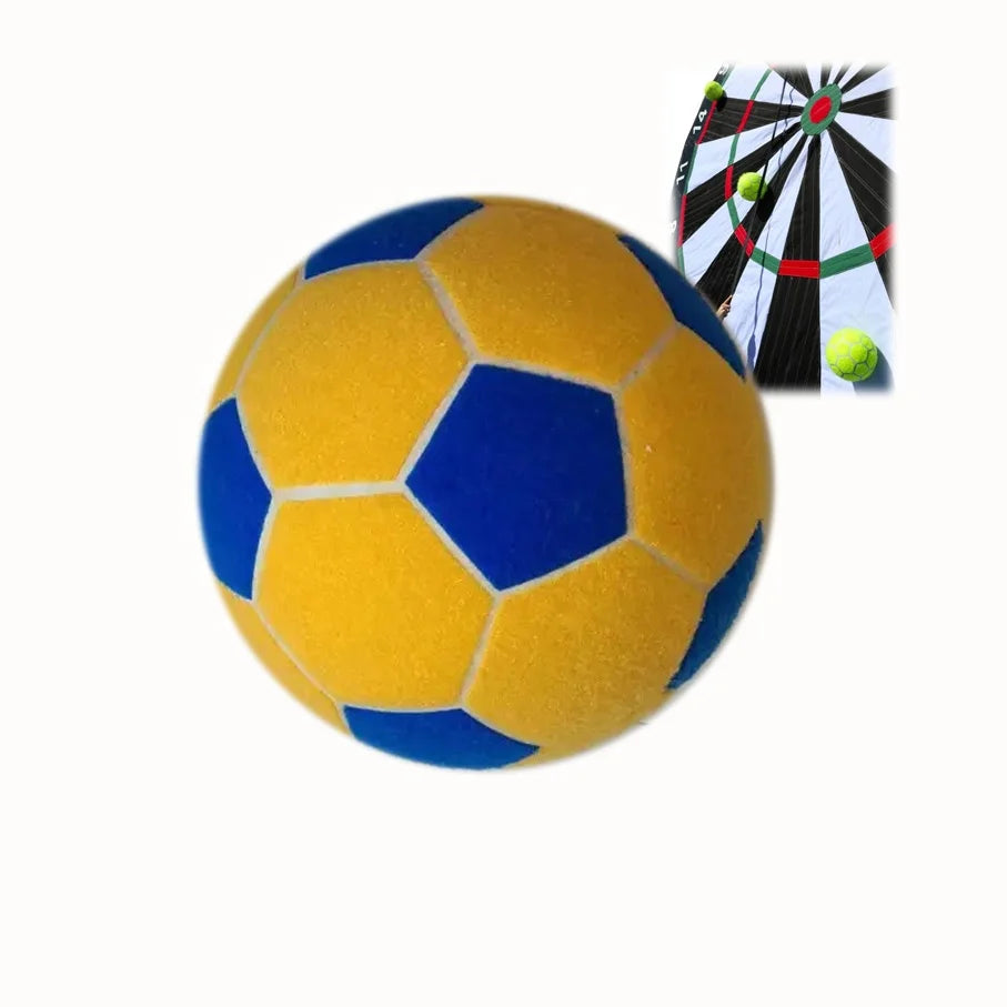 22Cm Dia Inflatable Sticky Soccer Ball Sticky Football for Soccer Darts With Magic Tape