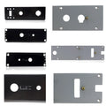 Aluminum Alloy Stamping Anodized Surface IATF 16949 Certified Fingerprint Intelligent Lock Enclosure Electronic Door Shell