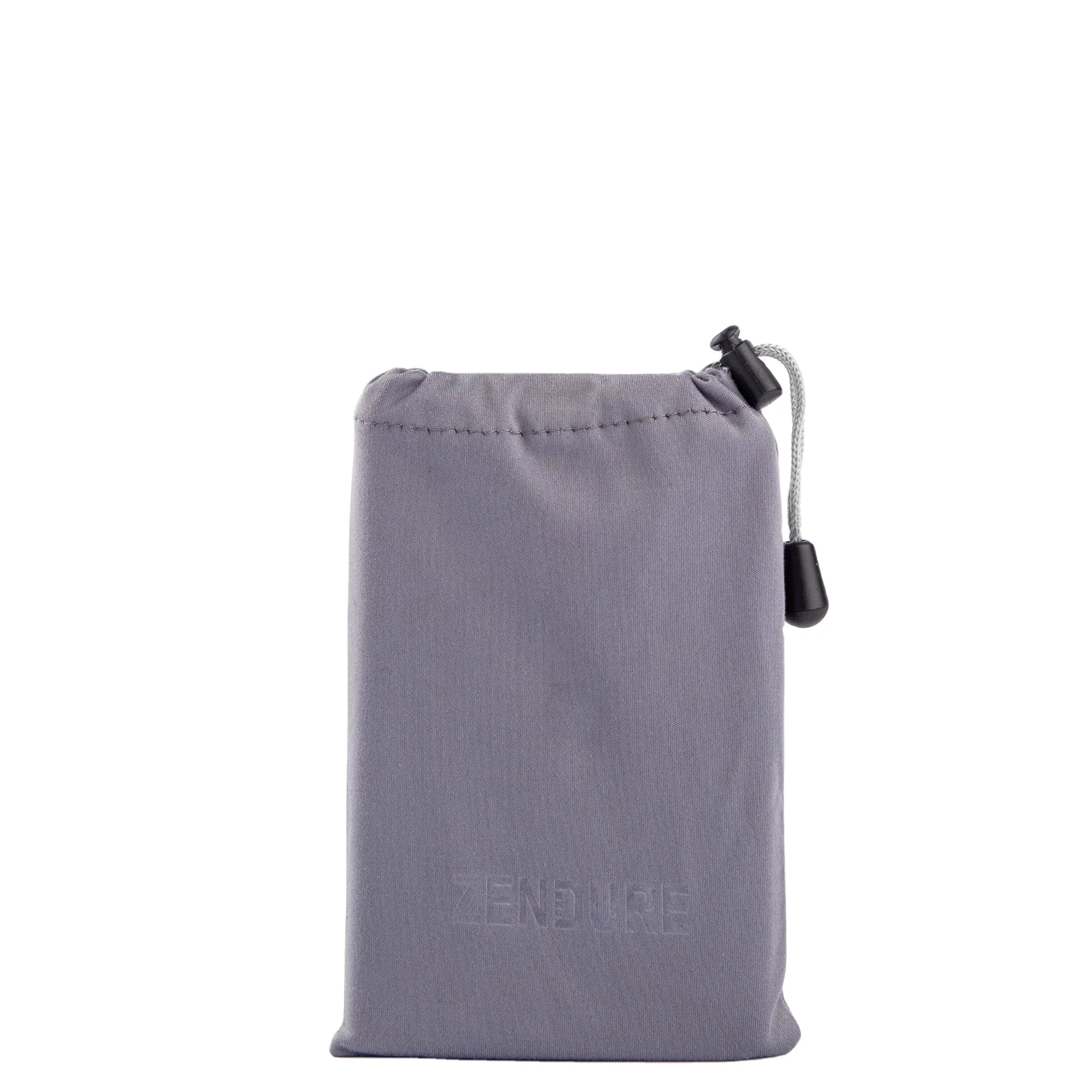 Custom Designed Double Drawstring Microfiber Cotton Polyester Canvas Shopping Bag Colorful Your Own Design
