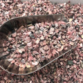 Factory Price Natural Crystal Gravel Different Materials Crystal Chips Rhodocrosite Chips for Sale