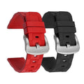 Fast Shipping 20mm 22mm 24mm FKM Rubber Watch Strap with Quick Release Bar Waterproof Watch Bands for Seiko