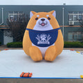 Full Customized Giant Inflatable Cartoon Dog Mascot Plush Cute Advertising Inflatable Cartoon Character