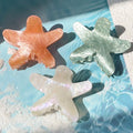 New Design Beach Starfish Hair Claws Fashion Five-pointed Star Hair Claws Wholesale Shiny Colorful Acrylic Hair Claws