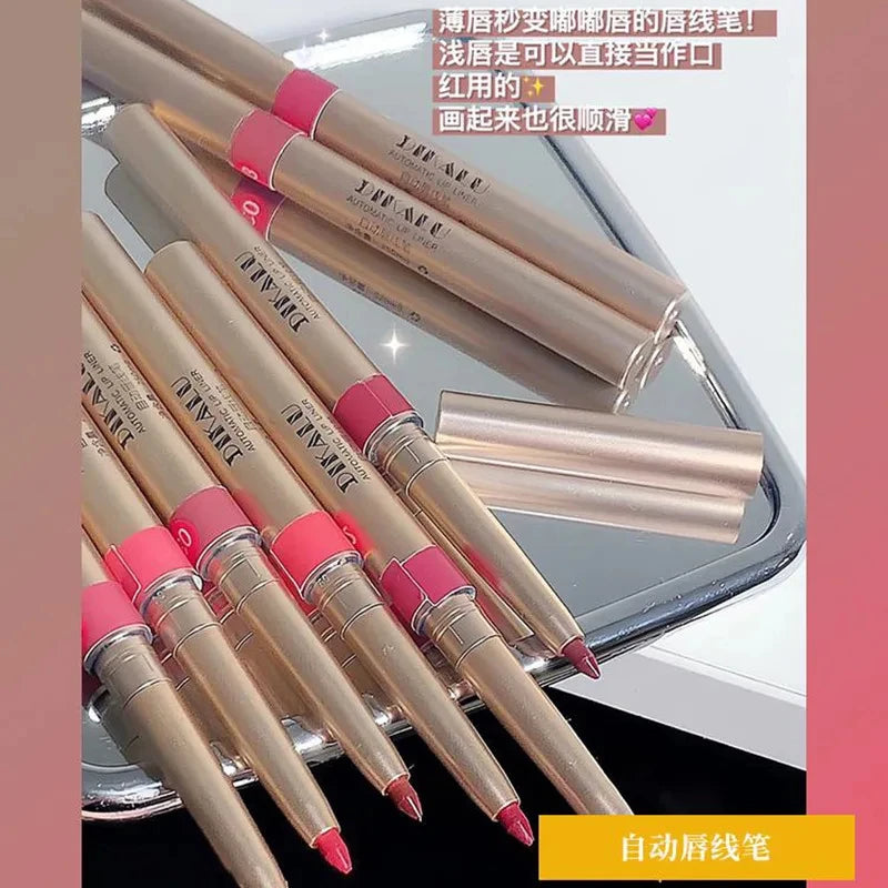 Hot Selling DIKALU Lipliner Pencil Lip Makeup Lipstick Pencils Waterproof Lipliner Lady Charming Matte Lip Liner Cosmetics
