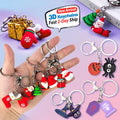 Cartoon Designer Luxury Anime Promotional Pvc Cute 3d Keychain Rings Accessories Christmas Custom logo Keychain Charms in Bulk