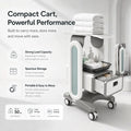 Factory Plastic Modern 3 Layers with Wheels Beauty Equipment 2 Drawers Salon Machines Carts Trolleys Beauty Trolley