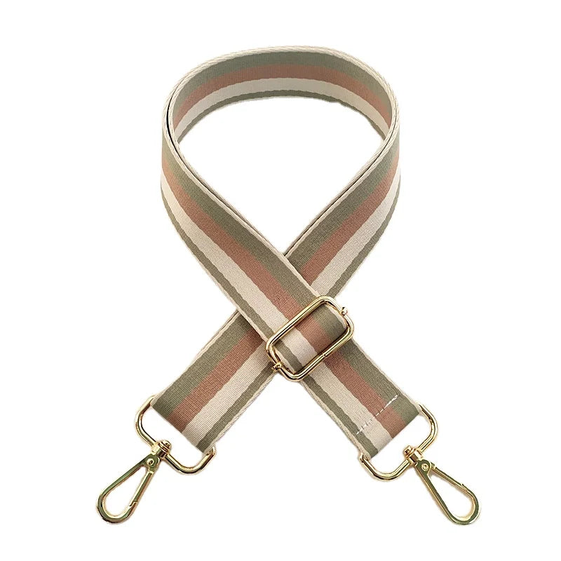 Personalized Wholesale Polyester Cotton Shoulder Strap With   Custom Straps for Bags