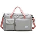 New Design Large Capacity Waterproof Unisex Outdoor Travel Bag Custom logo Sport Fitness Gym Duffel Bag with Shoes Compartment