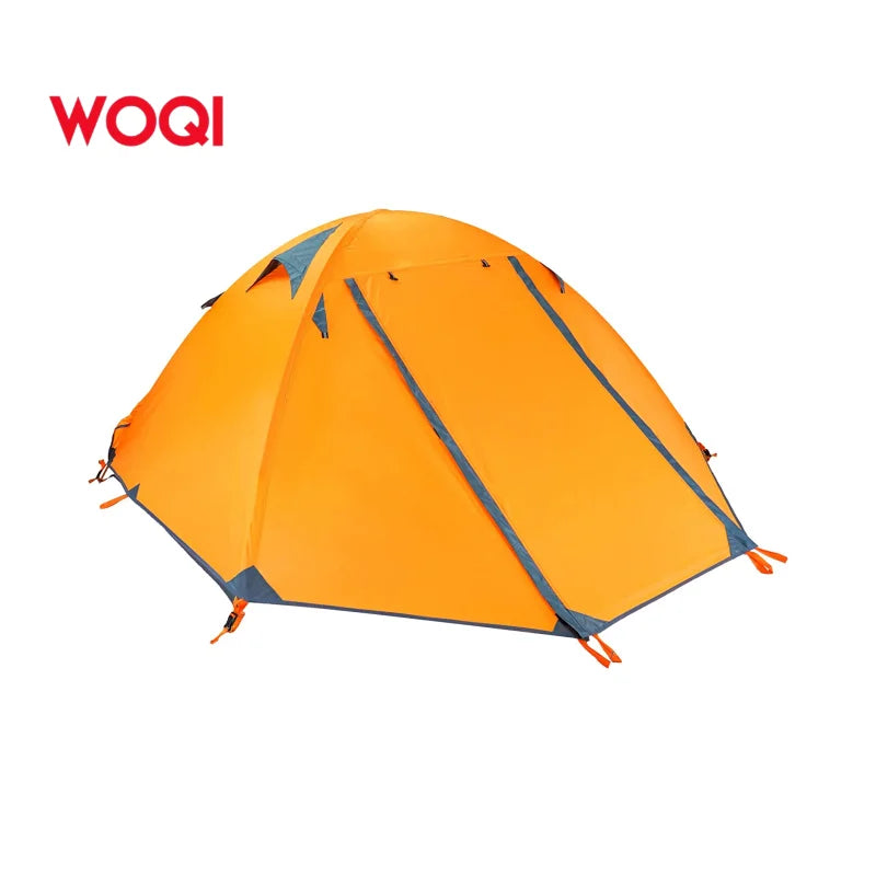 WOQI Ultralight Waterproof 4 Season Small Dome Tent Outdoor Hiking Fishing Camping Tent 2 Person