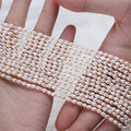 Wholesale White Freshwater Drop Pearls Natural 3-4mm NGTC Certified Muses Jewels China