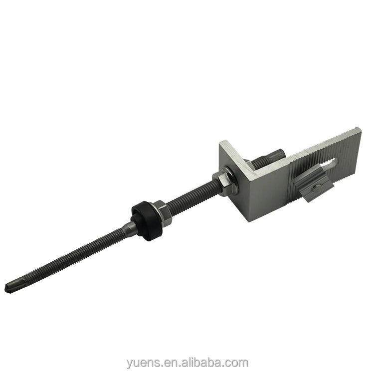 AL6005-T5 +SUS304 Yuens Wholesale Factory Price Aluminium Solar L Foot Fixing Screw Hanger Bolt PV Mounting Parts Brackets for T