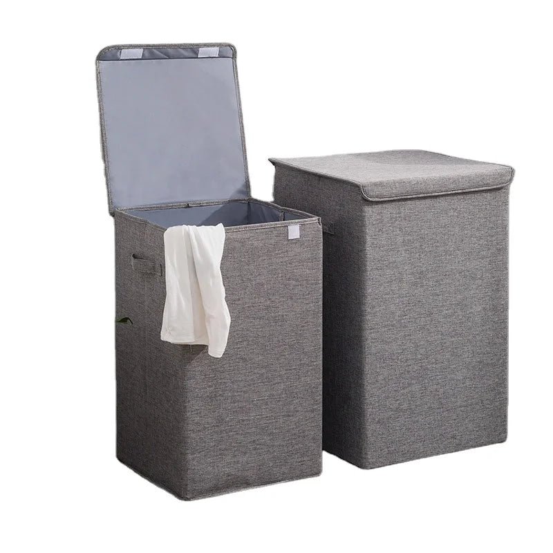 40*40*63CM Washable Laundry Basket Dirty Clothes Storage Bins Laundry Hamper for Bathroom Laundry In Stock