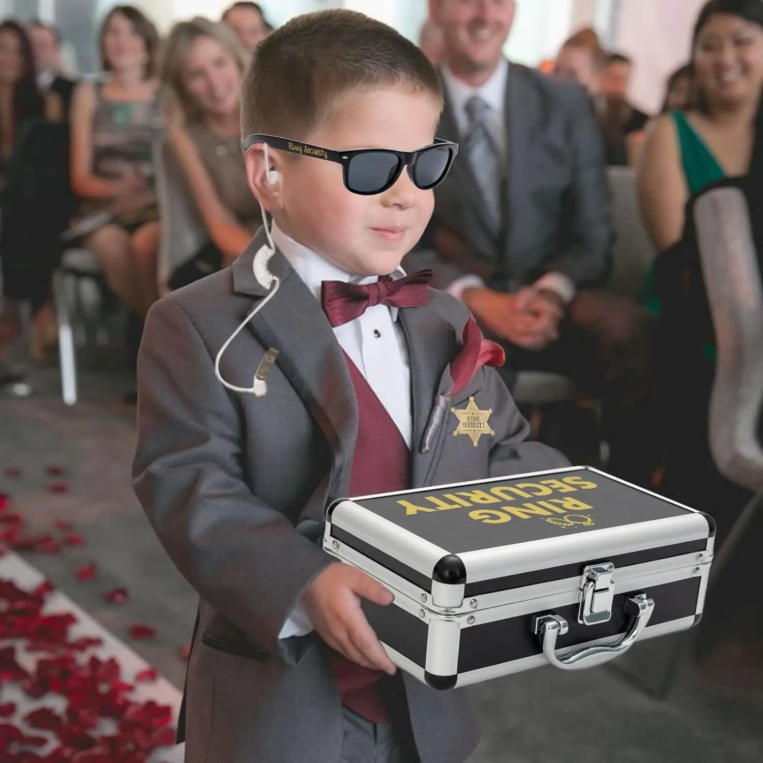 Aluminum Wedding Ring Security Case for Kids Customizable OEM & ODM Support