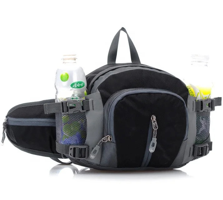 IRONDONKEY 20L Zipper String Nylon Mountaineering Bag Belt Bag Travel Tool Belt Bag