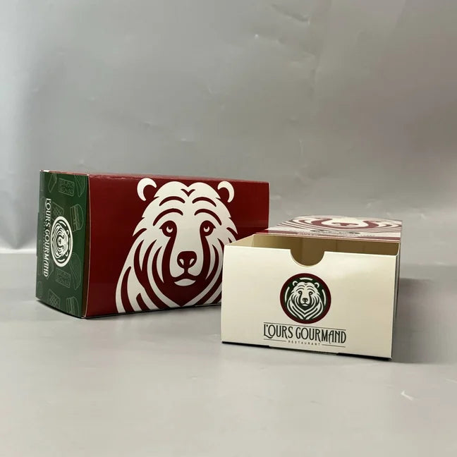 MOQ Small Delivery Fast Made in China Factory Support Customized Dessert Eco-friendly Material Take Away Food Package Cake Box