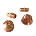 Plasma Cutting Parts Trafimet Cb150 Consumable Nozzle 1.1mm 1.3mm