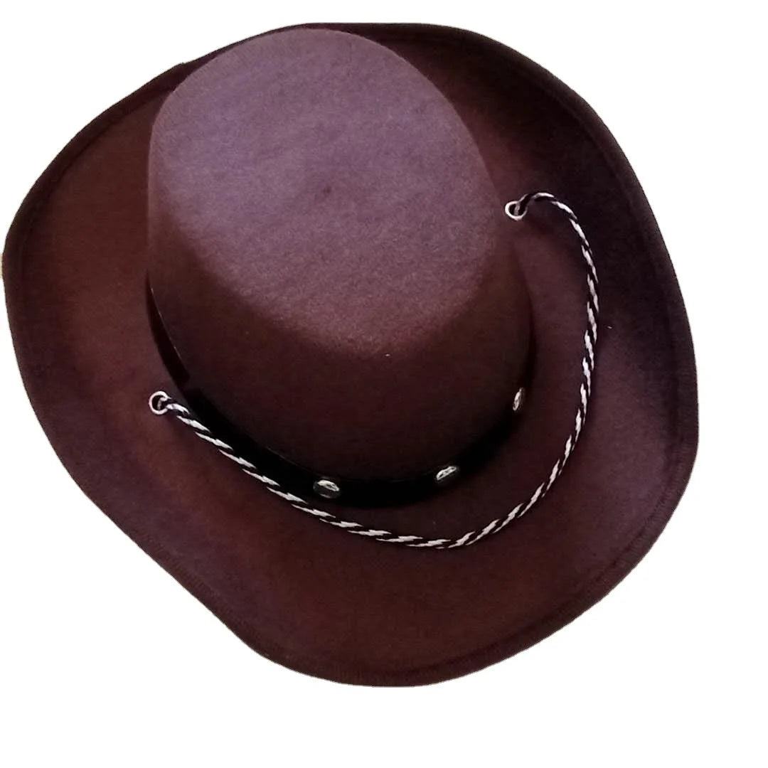 Western Brown CowBoy Hat for Kids and Babies