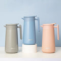 2023 Popular Products 860ml Double Wall Stainless Steel Portable Creative Vacuum Insulated Thermos Coffee Pot with Handle MegaBDM