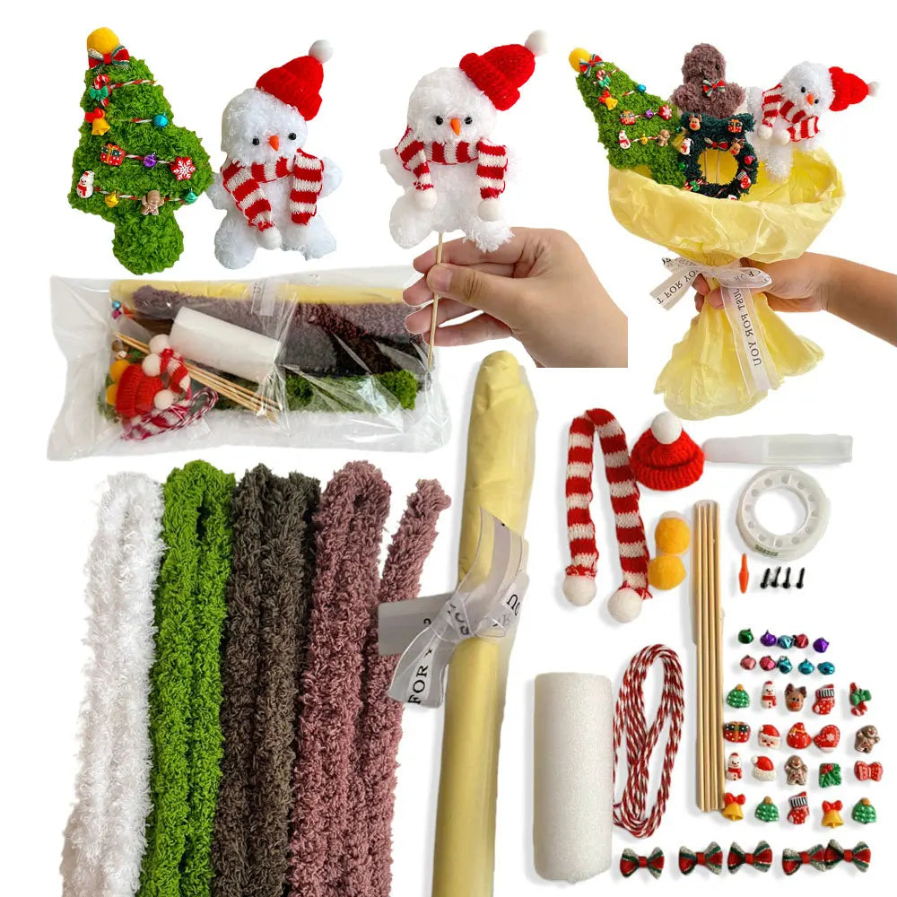 2025 Extra Thick Jumbo Christmas Pipe Cleaners Chenille Stems Crafts Supplies for DIY Creative Project Decorations