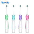 Gum Care Battery Powered Electric Toothbrush Rotating Toothbrushes with 2-minute Coaching Timer