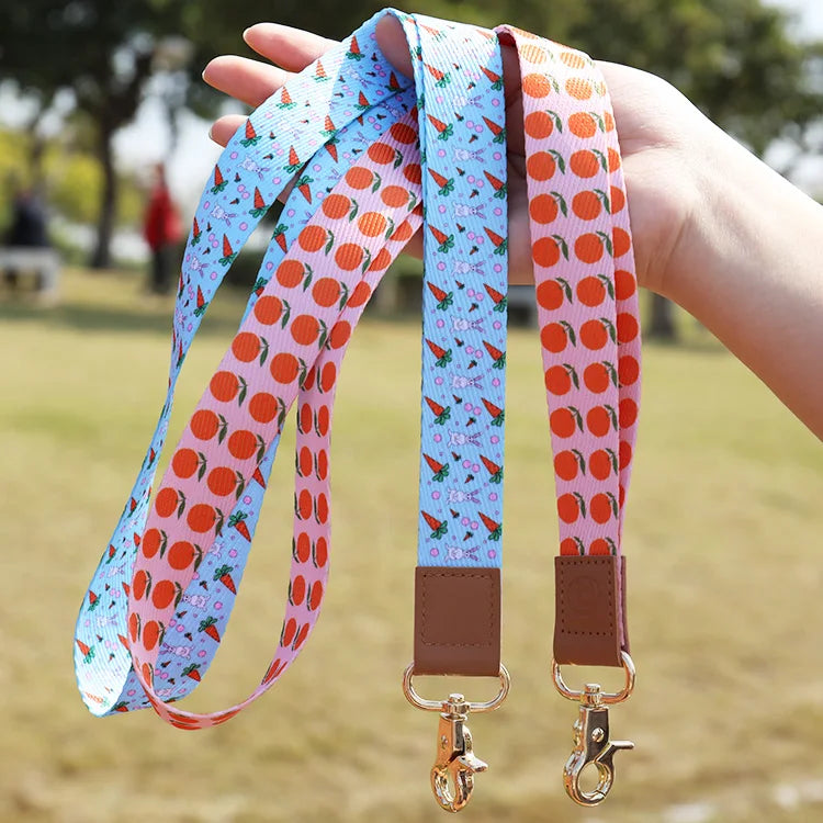 Custom Stylish Durable Soft Polyester Wrist Strap Lanyard Cool Neck Lanyards for ID Badges Holder